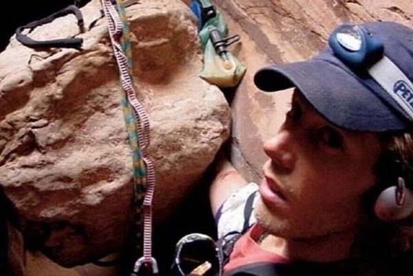 mountaineer-aron-ralston-spent-127-hours-pinned-by-a-boulder-in-utah’s-bluejohn-canyon-—-until-he-amputated-his-own-arm-and-escaped.