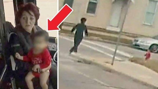 orphan-boy-waits-for-mom-at-bus-stop-until-a-woman-gets-off-the-bus-and-decided-to-approach-him