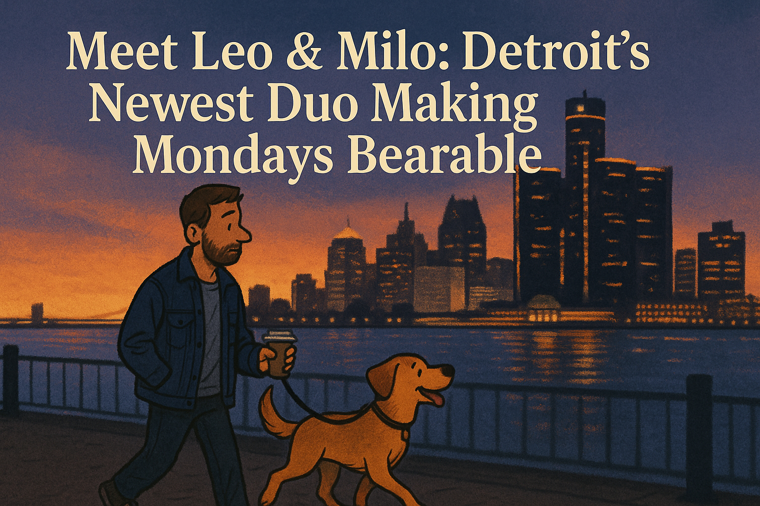 Meet Leo & Milo: Detroit’s Newest Duo Making Mondays Bearable