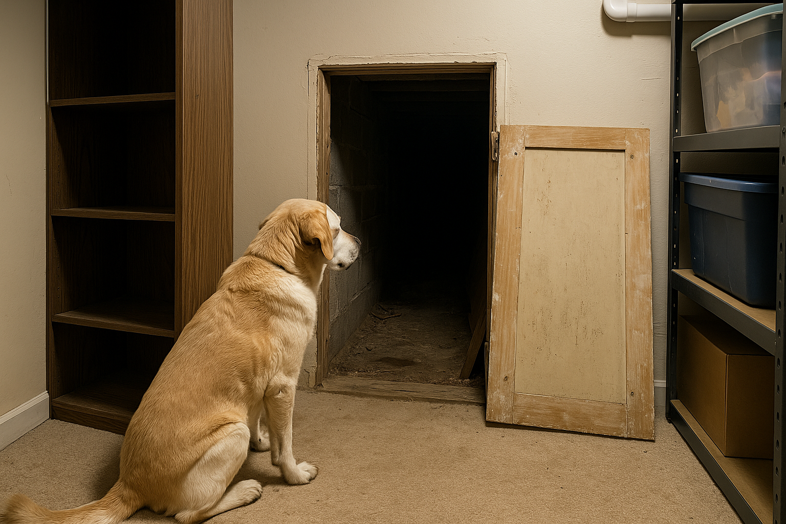 After a Family’s Dog Refused to Enter the Basement, They Made a Discovery No One Saw Coming